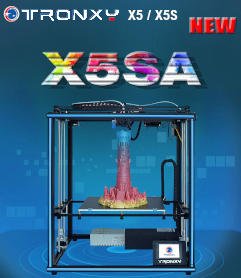 Lee más sobre el artículo Analisis de impresora3D Tronxy X5SA actualización 2020 y Tronxy X5 / X5S