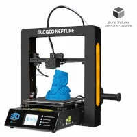 ELEGOO NEPTUNE Impresora 3D FDM Metal Prusa i3 Tamaño de Impresión 205 x 205 x 200mm Compatible con Filamento TPU/PLA/ABS